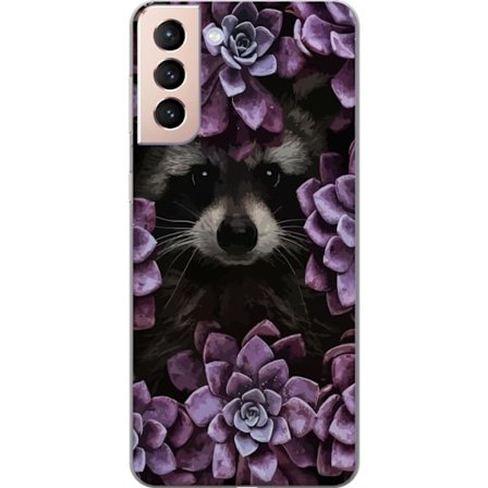 Kompatibelt Mobilskal till Samsung Samsung Galaxy S21 Tvättbjörn