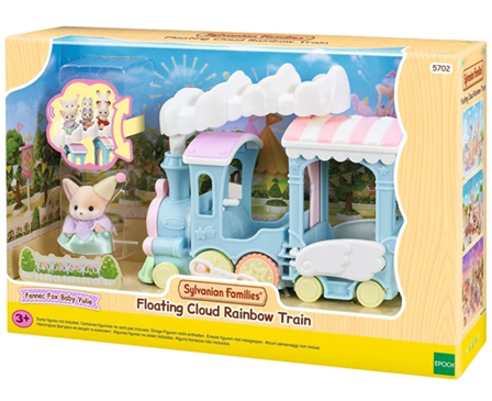 Sylvanian Families Baby Regnbuetog Ørkenrevbaby