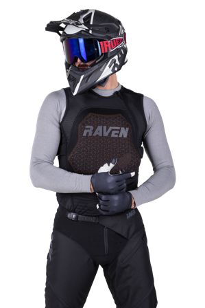 Raven Soft Shield Protective Vest Black S