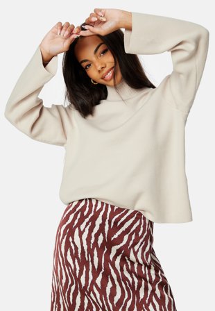 Object Collectors Item - Reynard Square Sleeve Pullover - Silver Gray - Kläder - - Bubbleroom