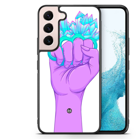 Bjornberry Skal Samsung Galaxy S23 5G -Kristaller & Hand