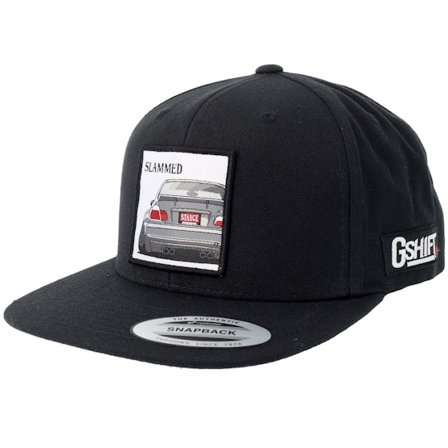 Gearshift - Noir snapback Casquette - Slammed Bimmer Pach Black Snapback @ Hatstore