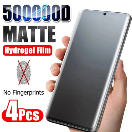 4 st Matt Hydrogel Film För Samsung S24 S21 S22 S23 Ultra S20 FE Skärmskydd För Galaxy Note 20 Ultra S8 S9 S10 Plus S10E