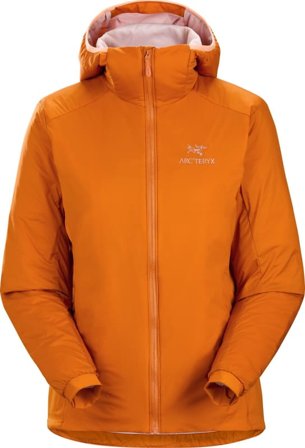Arc'teryx Women's Atom LT Hoody Women middle-layer synthetic jackets Orange S