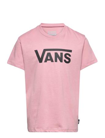 Gr Flying V Crew Girls T-shirts Short-sleeved Rosa VANS