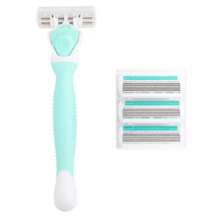 Effektfull Rakhyvel med 3 Extra Huvuden