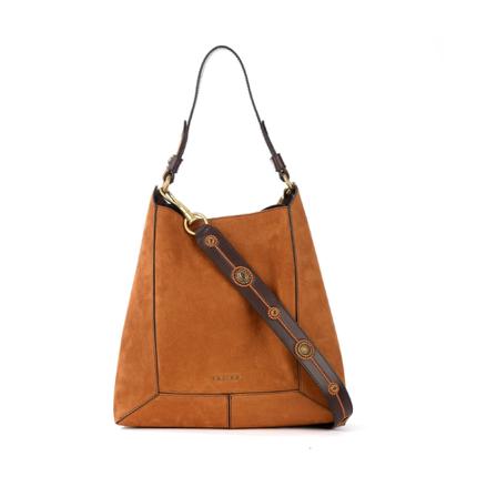 Orciani, Shoulder Bags Bruin, Dames, Maat:ONE Size