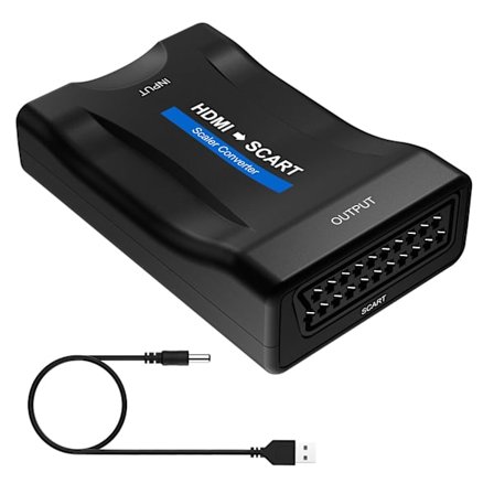 HDMI-SCART-muunninsovitin, tukee PAL/NTSC-muotoja