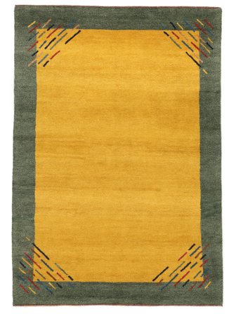 Persisk Gabbeh Rustic Matta 164X235 Orange/Svart (Ull, Persien/Iran)