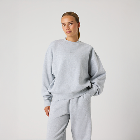 Björn Borg Studio Oversized Sweatshirt Ljusgrå