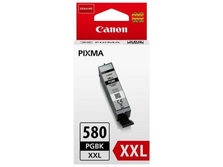 Canon PGI-580PGBK XXL - 25.7 ml - XXL-størrelse - svart - original - blekkbeholder - for PIXMA TS6251, TS6350, TS6351, TS8251, TS8252, TS8350, TS8351,