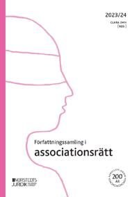 Författningssamling i associationsrätt : 2023/24