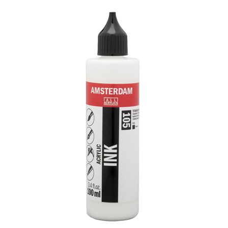 Amsterdam Akryl Ink 100 ml Titanium White