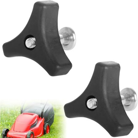 Ersättningsbult för gräsklippare Universal Gräsklipparhandtag Gräsklipparhandtag 2st Gräsklippare Triangelhandtagsverktyg för Gräsklippare