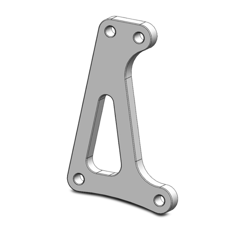 Moto-Master Supermoto Racing Brake Adapter - Honda CRF 150F 2007-2019