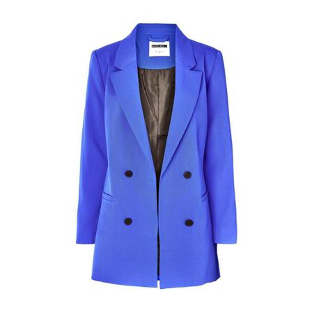 Noisy May, Nmvivian LS Blazer Noos Blauw, Dames, Maat:S