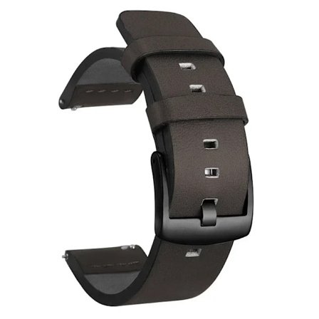 20Mm 22Mm Klockorm Snabb Release Läderrem För Samsung Galaxy Watch 3 Active2 40 44Mm Huwei Klocka G 2 Watchband 18 24Mm