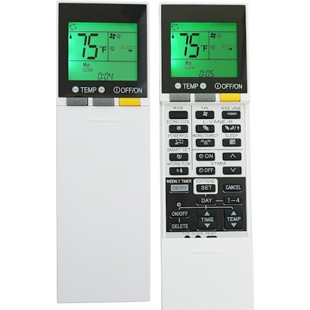 2025 Seneste Model Erstatnings-elektrisk SG15H (E22T43426) HVAC Fjernbetjening Kompatibel til Mitsubishi MSZ-FH Serie Aircondition hvid