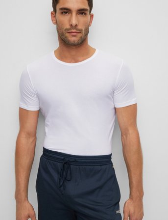 BOSS Tshirtrn 2P Modern - White - XXL