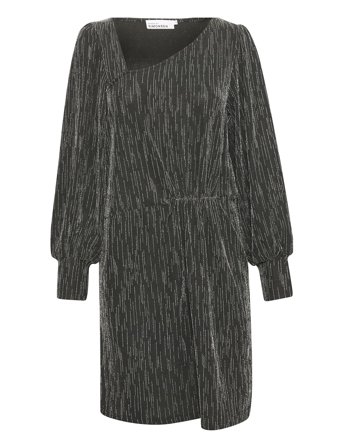 Leakb Dress Dresses Party Dresses Svart Karen By Simonsen*Betinget Tilbud
