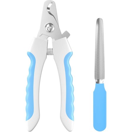 Stora hundklosaxar, kattklosaxar med nagelfil, hög Q