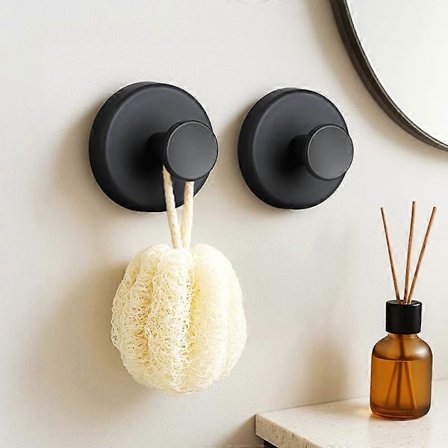 Imukuppikoukku Vahva tyhjiö Kylpyhuoneen imukuppikoukut Vedenpitävä pyyheteline PP Uudelleenkäytettävä seinäripustin kylpytakin ripustamiseen