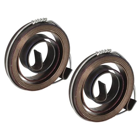 2 stk. Bænkboremaskine Returfjeder Forkromet Robust Stabil Pensel Foder Returfjeder