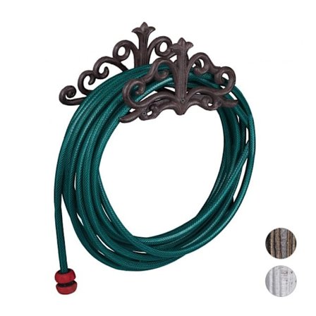 Slanghållare i gjutjärn för vägg