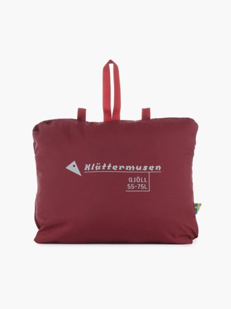 Klättermusen Gjöll Regntrekk 55–75L - Burnt Russet - Unisex - One Size