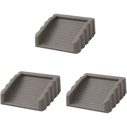 Dörrstopp Dörrstoppar Dörrstoppar för att hålla dörren öppen 3-pack Grå