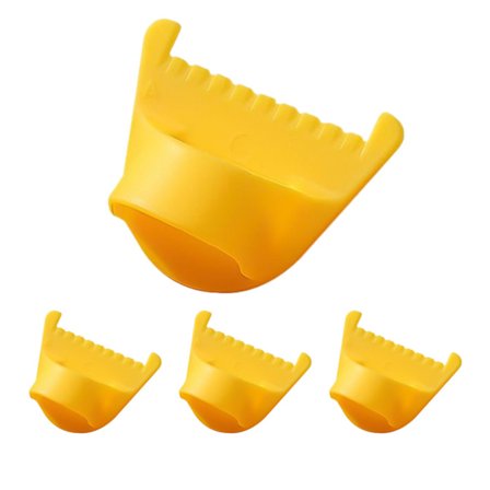 Fingerbeskyttere til syning, 4 stk. - Fingerbeskytter til syning, skridsikker fingerbøl til strikning, polstring, rejsetilbehør