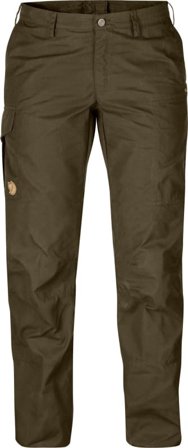 Fjällräven Women's Karla Pro Trousers Women hiking trousers Green 42 Regular