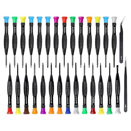 30-i-1 Torx Skrutrekkersett Magnetisk Presisjonsskrutrekkersett Med Flathode Miniskrutrekker ESD