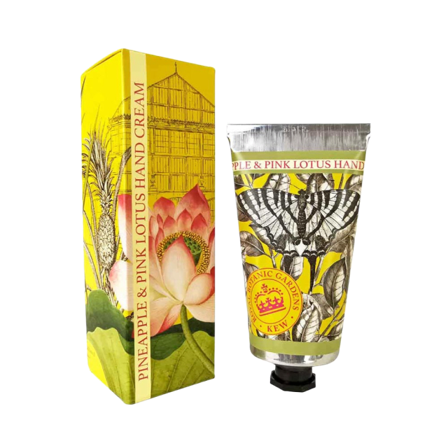 The English Soap Company Pineapple & Pink Lotus Hand Creme Unisex 75ML