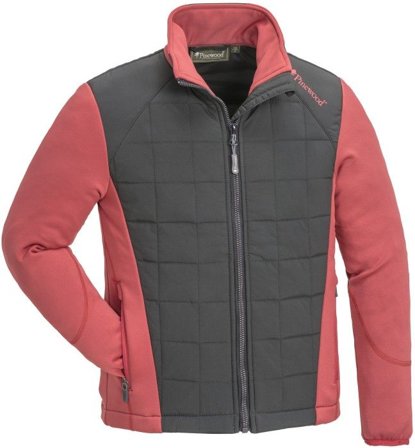 Pinewood Kids Thelon Padded Jacket Raspberry Red/Dark Anthracite