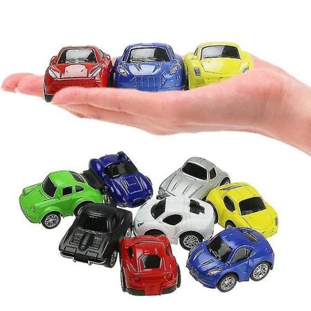 8 st Mini Alloy Car, Förälder-barn Interaktiv Modell Leksak[GL]