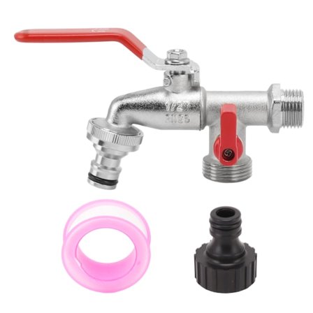 1 ind 2 ud vandhane udendørs vandhane varmebestandig frostfri hane kobber havehane