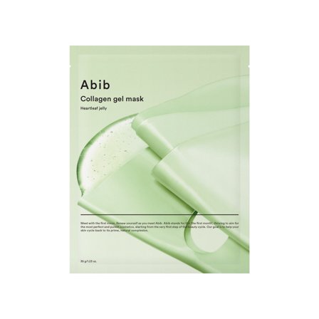 ABIB Viso Collagen Gel Mask Heartleaf Jelly 35g - Maschera Lenitiva
