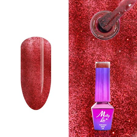 Mollylac - Gel polish - Glødende tid- Nr233- 5g UV-gel/LED