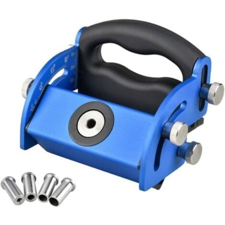 Träbearbetningsfästen Träbearbetningsvinkelverktyg Träbearbetningsfickhålsfäste 6/8/10/12mm Snedhålsfäste Skruv B