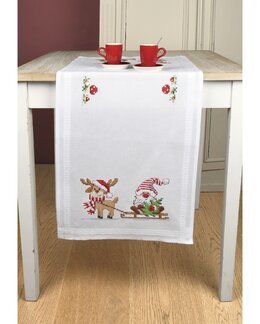 Broderikit Tomte & Ren