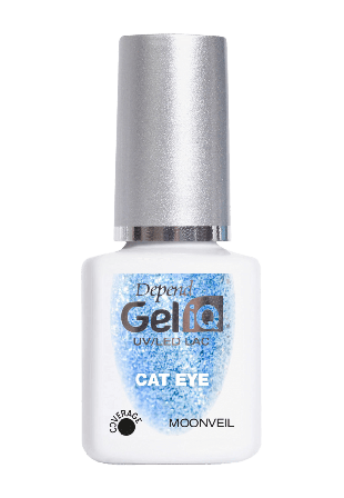 Depend Gel iQ Effect Cat Eye Nagellack Unisex Blå 5 ML