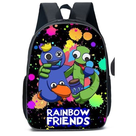 Rainbow Friends Rygsæk arn Skolerygsæk Student Laptop Taske