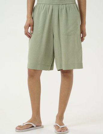 Kaffe Kamilia Shorts - Khaki green - 44