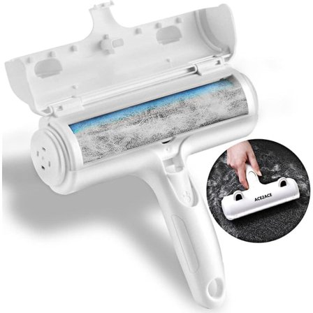 Ace2ace Pet Cat Dog Hair Removal Brush, Genanvendelig Magisk Hårfjernerbørste, Pet Hair Roller, Epilator (Tøj/Sofa/Bil/Seng/Tæppe)