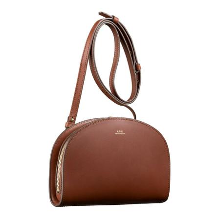 A.p.c., Handbags Bruin, Dames, Maat:ONE Size,leer