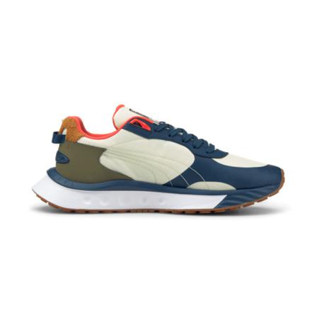 Puma, Sneakers Blauw, Heren, Maat:44 EU,rubber