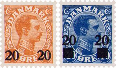 Danmark 1926 - AFA nr. 152-53 - Postfrisk