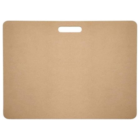 Portabel lerdrivningsbräda med inbyggt handtag - 18 x 24 tum - Lerdbräda för lerhantverk, konst, keramik, keramikverktyg