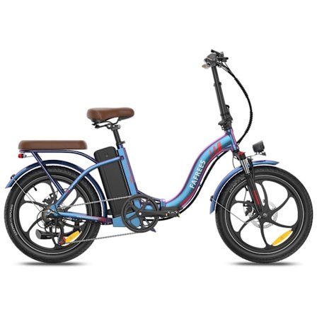 Fällbar City Ebike Fafrees F20+ Pro, 36V 250W 22.5Ah, Aurora Blå